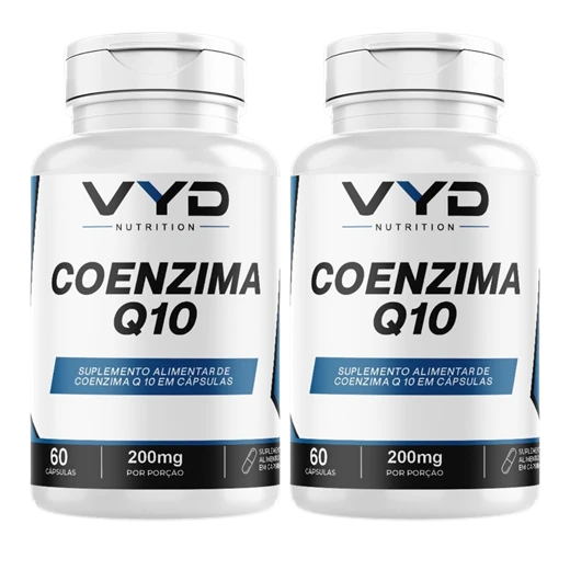 Kit com 2 potes de Coenzima Q10