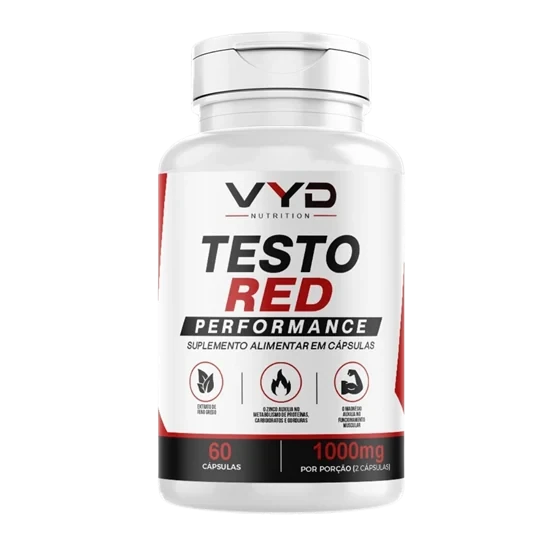 1 pote de Testo Red Performance