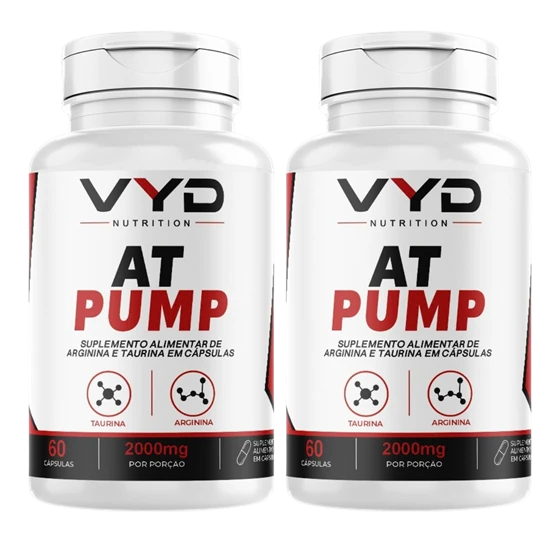 Kit com 2 potes de AT Pump